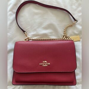 Coach Red Mini Klare Crossbody Bag